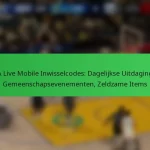 NBA Live Mobile Inwisselcodes: Dagelijkse Uitdagingen, Gemeenschapsevenementen, Zeldzame Items