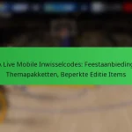 NBA Live Mobile Inwisselcodes: Feestaanbiedingen, Themapakketten, Beperkte Editie Items