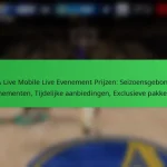 NBA Live Mobile Live Evenement Prijzen: Seizoensgebonden evenementen, Tijdelijke aanbiedingen, Exclusieve pakketten