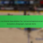 NBA Live Mobile Maandelijkse Pas: Gemeenschapsevenementen, Exclusieve uitdagingen, Speciale items